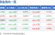 股票行情快报：信邦制药（002390）5月26日主力资金净卖出541.14万元